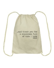 CLASSROOM FULL OF KIDS I LOVE Drawstring Bag tile