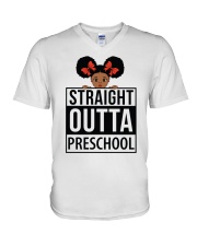 PRESCHOOL GIRL V-Neck T-Shirt tile