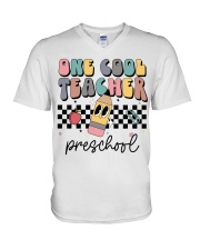 PRESCHOOL V-Neck T-Shirt tile