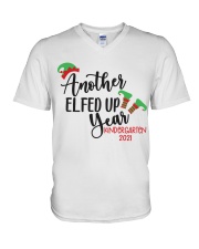 Kindergarten V-Neck T-Shirt tile
