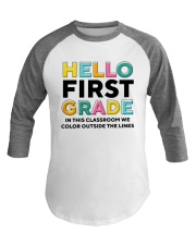 1ST GRADE Baseball Tee tile