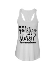 1ST GRADE TEACHER Ladies Flowy Tank tile