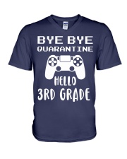 HELLO 3RD GRADE V-Neck T-Shirt thumbnail