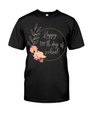 Happy 100 Days Of School Classic T-Shirt front