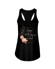 Happy 100 Days Of School Ladies Flowy Tank tile