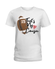 MY COUSIN Ladies T-Shirt tile