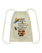 KINDERGARTEN Drawstring Bag tile