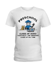 PRESCHOOL CLASS OF 2020 Ladies T-Shirt tile