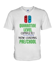 PRESCHOOL LOADING V-Neck T-Shirt tile
