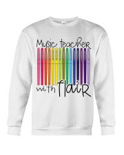 MUSIC TEACHER WITH FLAIR Crewneck Sweatshirt thumbnail