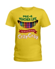 PRE-K TEACHER Ladies T-Shirt tile