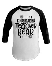 KINDERGARTEN TEACHER BEAR Baseball Tee thumbnail