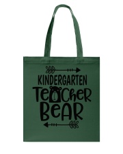 KINDERGARTEN TEACHER BEAR Tote Bag thumbnail