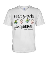 1ST GRADE V-Neck T-Shirt tile