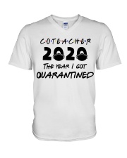 CO-TEACHER V-Neck T-Shirt thumbnail