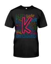 TYPO KINDERGARTEN TEE Classic T-Shirt front