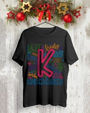 TYPO KINDERGARTEN TEE Classic T-Shirt lifestyle-holiday-crewneck-front-2