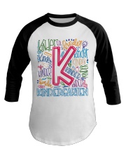 TYPO KINDERGARTEN TEE Baseball Tee thumbnail