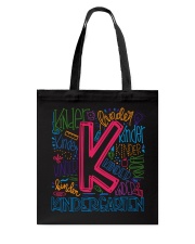 TYPO KINDERGARTEN TEE Tote Bag thumbnail