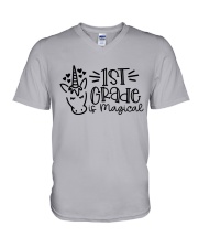 FIRST GRADE IS MAGICAL V-Neck T-Shirt thumbnail