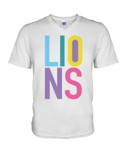 LIONS V-Neck T-Shirt tile