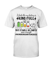 KINDERGARTEN 2022 Classic T-Shirt front