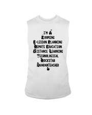 I AM A ROCKSTAR QUARANTEACHER Sleeveless Tee tile