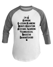 I AM A ROCKSTAR QUARANTEACHER Baseball Tee tile