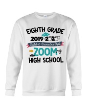 8TH GRADE ZOOMING INTO HIGH SCHOOL Crewneck Sweatshirt tile