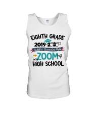 8TH GRADE ZOOMING INTO HIGH SCHOOL Unisex Tank tile