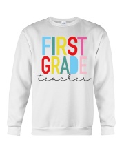 1st Grade Teacher Crewneck Sweatshirt tile