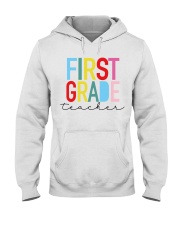 1st Grade Teacher Hooded Sweatshirt tile