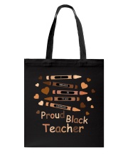 Proud Black Teacher Tote Bag tile