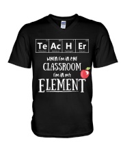 TEACHER V-Neck T-Shirt tile