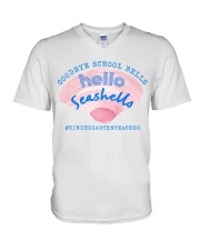 KINDERGARTEN TEACHER V-Neck T-Shirt tile