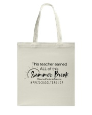 PRESCHOOL TEACHER Tote Bag tile