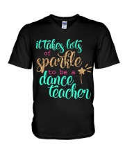 DANCE TEACHER V-Neck T-Shirt thumbnail