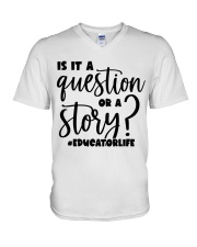 EDUCATOR LIFE V-Neck T-Shirt tile