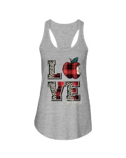 LOVE TO TEACH Ladies Flowy Tank tile