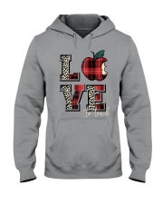 LOVE TO TEACH Hooded Sweatshirt tile