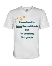 2ND GRADE V-Neck T-Shirt tile
