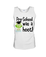 PRESCHOOL WAS A HOOT Unisex Tank tile