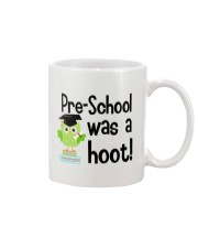 PRESCHOOL WAS A HOOT Mug tile