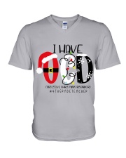 4TH GRADE TEACHER V-Neck T-Shirt tile