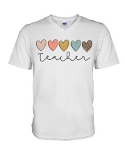 TEACHER V-Neck T-Shirt tile