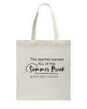 DAYCARE TEACHER Tote Bag tile