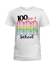 100 DAYS OF SK SCHOOL Ladies T-Shirt thumbnail