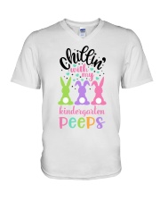 KINDERGARTEN PEEPS V-Neck T-Shirt thumbnail