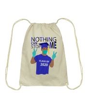ROYAL BLUE - NOTHING CAN STOP ME Drawstring Bag thumbnail