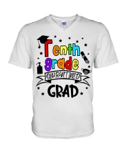 10TH GRADE V-Neck T-Shirt tile
